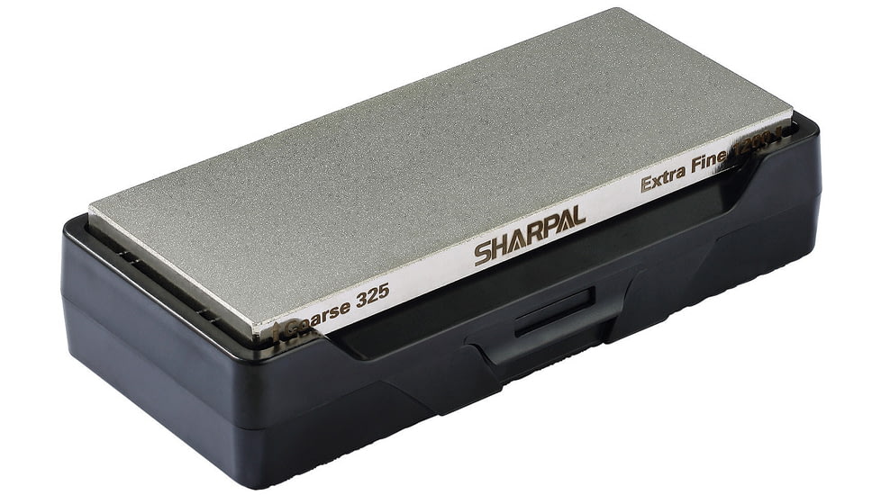 Sharpal Dual-Grit Diamond Whetstone, 6.5 x 3.5 x 1.5, 156N