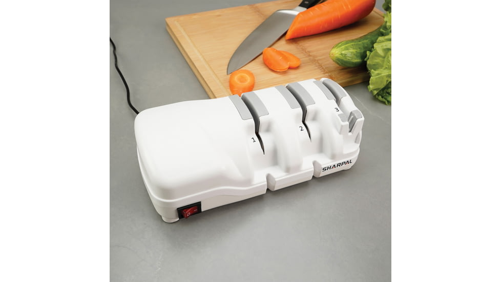 Sharpal Electric Knife Sharpener, 8.66in x 4.13in x 2.8in, 198H