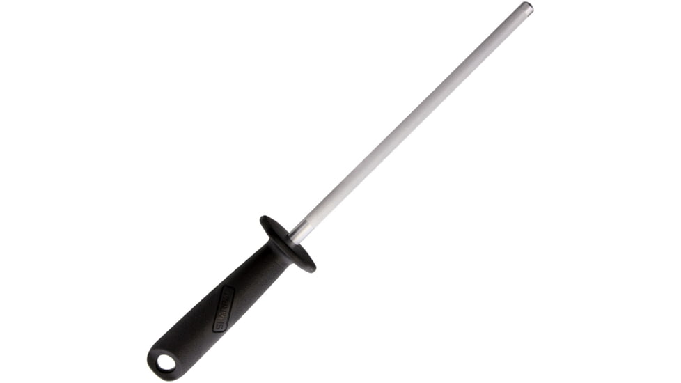 Sharpal Sharpening Steel, 14in X 9in, Hones And Realigns Cutting Edge, Magnetic Steel Attracts Metal Fibers, Slip-Resistant Plastic Handle, Oversized Plastic Guard, Built-In Hole For Hanging, 130N