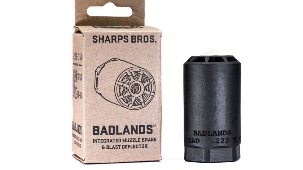 Sharps Bros BAD02 Badlands 17-4 Stainless Steel With 5/8-24 Tpi Threads 3L 1.