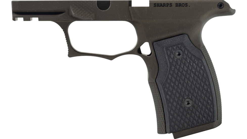 USED, Sharps Bros. Grip Module, P365X/p365XL, OD Green/Black, SBGM03