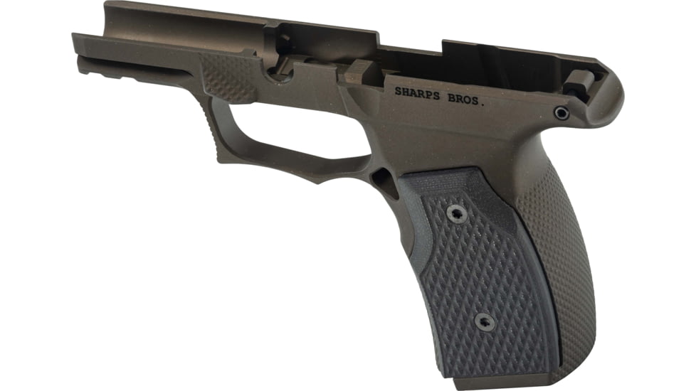 USED, Sharps Bros. Grip Module, P365X/p365XL, OD Green/Black, SBGM03