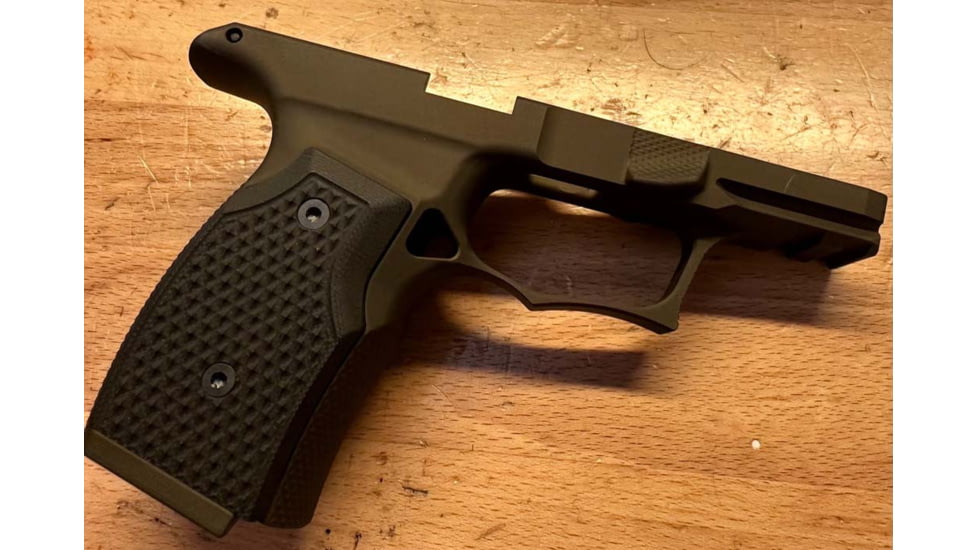 USED, Sharps Bros. Grip Module, P365X/p365XL, OD Green/Black, SBGM03