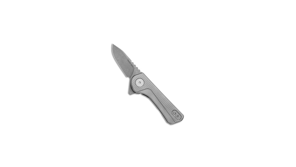 Sharps Bros. Sharps Bros. Meanstreak 2.25" MagnaCut Knife Titanium Frame Lock, Gray, CPM MagnaCut, adult, BHQ-176261