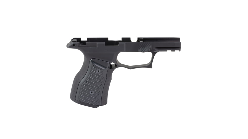 Sharps Bros Sharps Bros P365X/P365XL Pistol Grip Module, Blacked Out Aluminum, Manual Safety Cut, SPB-SBGM02-G3-BLK