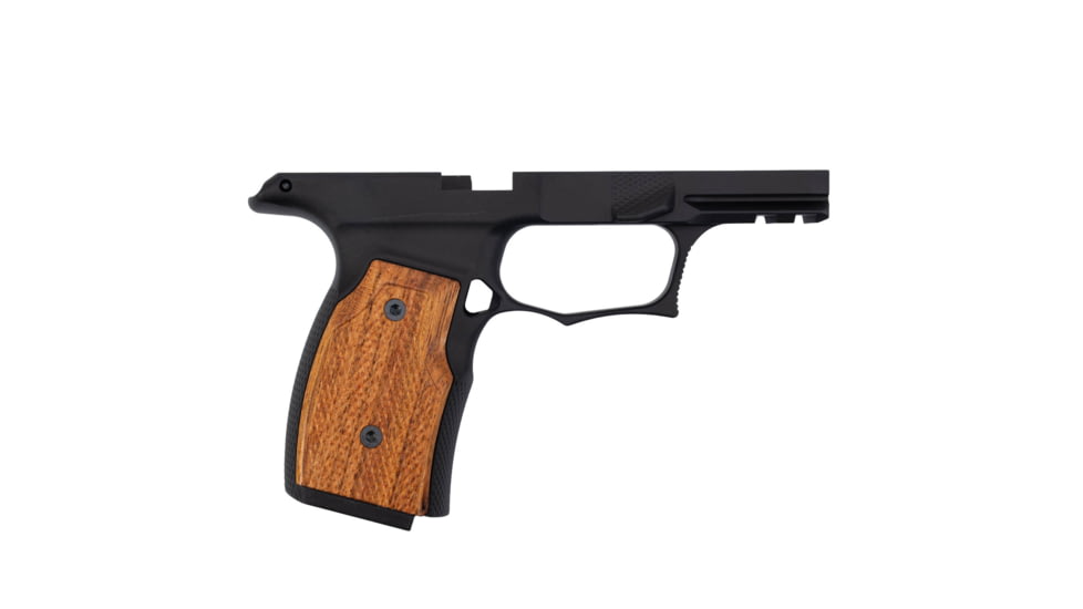 Sharps Bros. Sig P365X/P365XL Pistol Grip Module, Black Anodize W / Cherry, SBGM01-G2