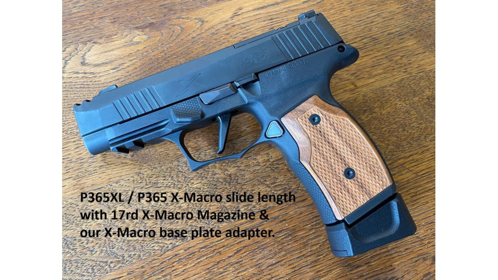 Sharps Bros. SIG Sauer P365X/P365XL Grip Module, Black, SBGM01