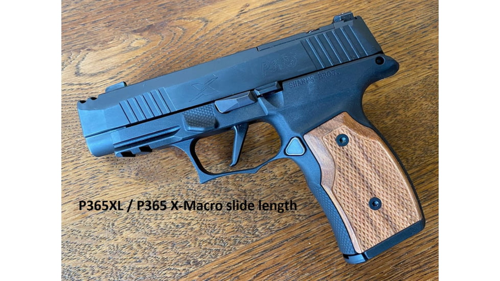 Sharps Bros. SIG Sauer P365X/P365XL Grip Module, Black, SBGM01