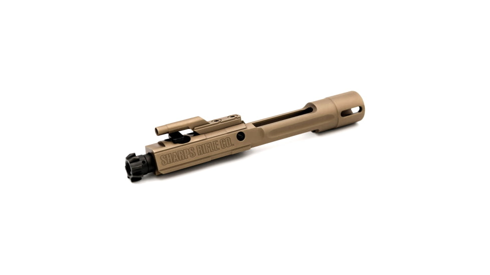 Sharps Rifle Company AR-15 Xtreme Performance Bolt XPB Carrier Group BCG, Flat Dark Earth Carrier with DLC Black Bolt, SRCXPBCG-BI