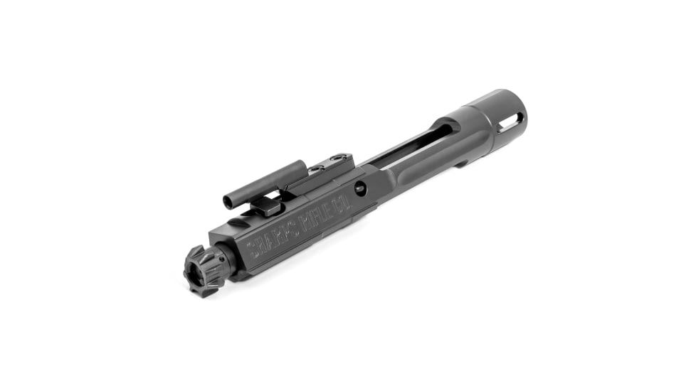 Sharps Rifle Company SAGRS Adjustable Gas Key &amp; Xtreme Performance Bolt XPB Carrier Group BCG, DLC Coated, Black, SAGRSXPBCG