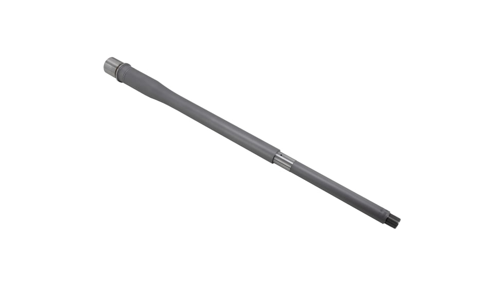 Shaw AR-10 6mm Creedmoor Threaded Barrel, 20in, No Flute, HBAR Profile, 1-8 Twist, 5/8-24 Thread, Matte Stainless, AR10HBSS206CM