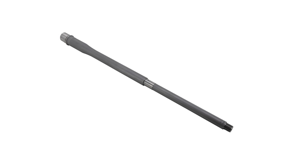Shaw AR-10 6mm Creedmoor Threaded Barrel, 22in, No Flute, HBAR Profile, 1-8 Twist, 5/8-24 Thread, Matte Stainless, AR10HBSS226CM