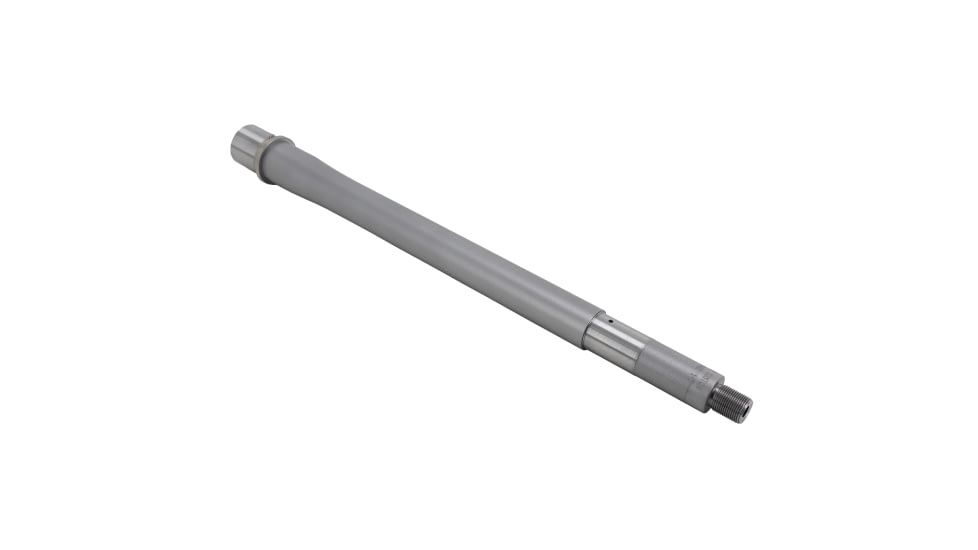 Shaw AR-15 22 ARC Threaded Barrel, 12.5in, No Flute, HBAR Profile, 1-7 Twist, 1/2-28 Thread, Matte Stainless, AR15HBSS122ARC