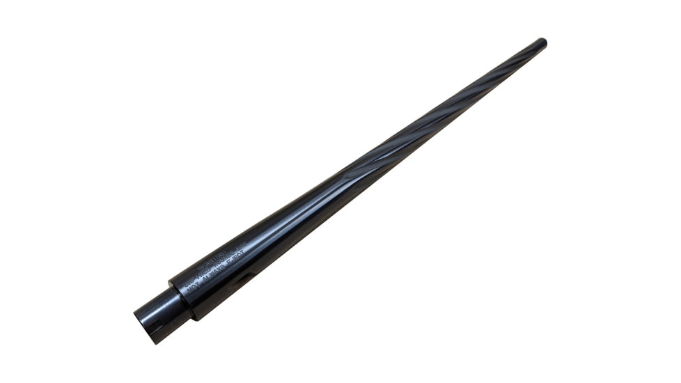 Shaw Ruger 10/22 22 LR Non-Threaded Rifle Barrel, Spiral Flute, 18in, Factory Contour, 1-16 Twist, Matte Blued, 1022FCMHF18