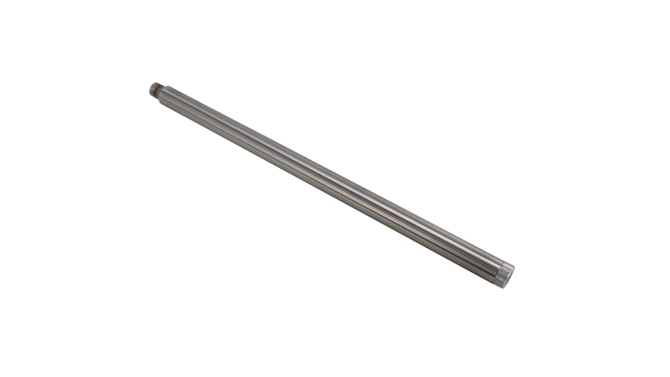 Shaw Ruger 10/22 22 LR Threaded Rifle Barrel, 16in, Bull Profile, 1-16 Twist, 1/2-28 Thread, Polished Stainless, 1022BSS16TM