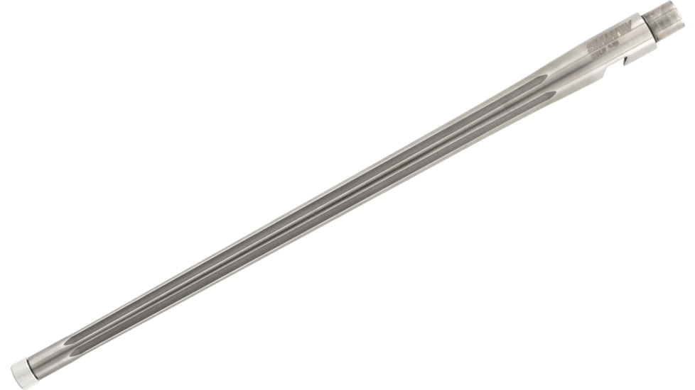 Shaw Ruger 10/22 22 LR Threaded Rifle Barrel, Straight Flute, 16in, Factory Contour, 1-16 Twist, 1/2-28 Thread, Polished Stainless, 1022FSSSF16TM