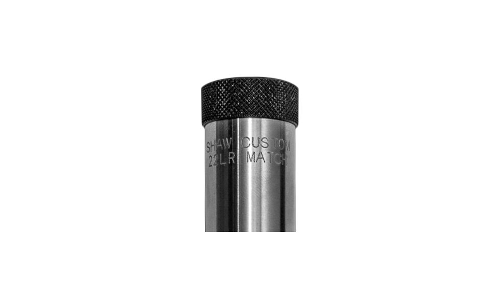 Shaw Ruger Precision Rimfire 22 LR Threaded Rifle Barrel, 18in, Precision Match, 1-16 Twist, 1/2-28 Thread, Polished Stainless, RPRMSS18