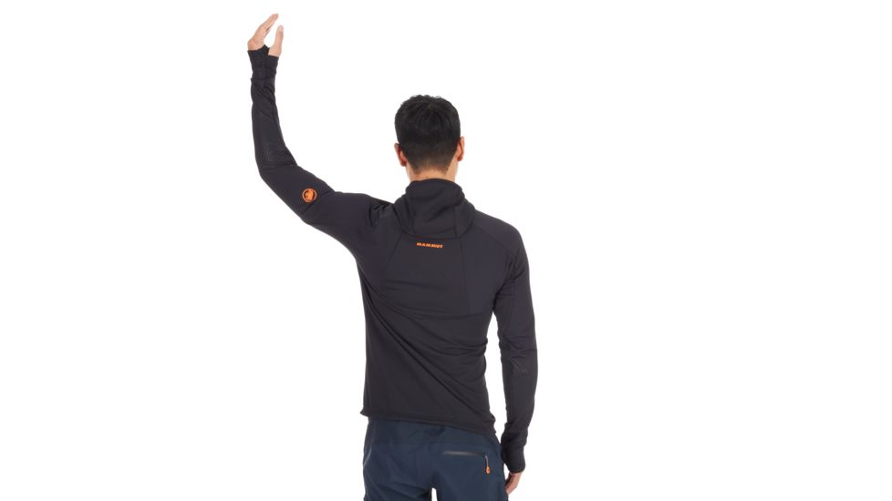 SHED, Mammut Eiswand Advanced ML Hooded Jacket, Black, Medium, 1014-00730-0001-114-DEMO