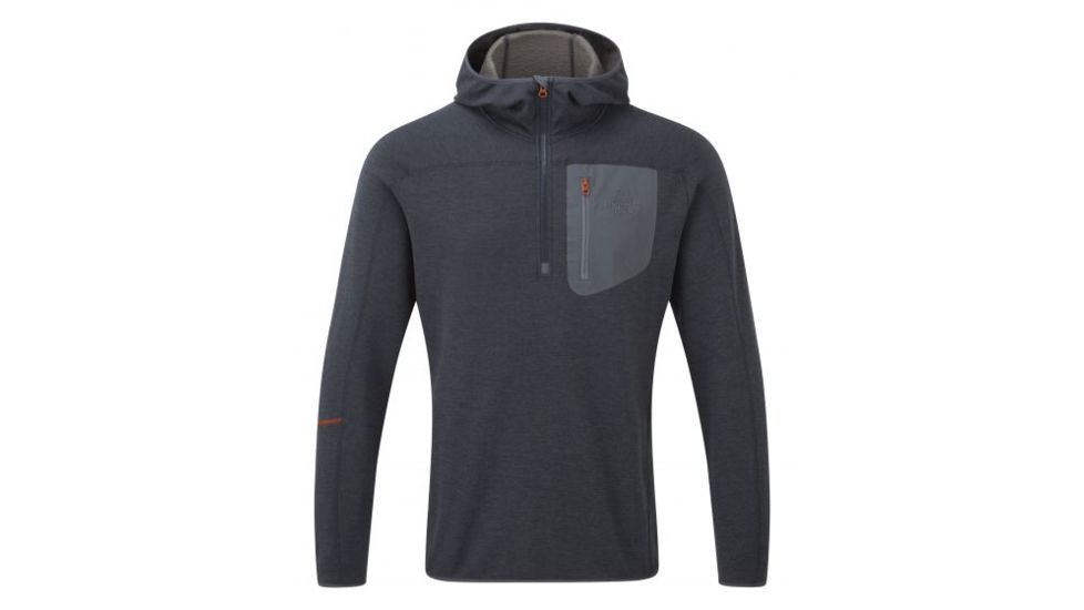 Shed, Mountain Equipment Integrity Hooded Zip-T - Mens, Cosmos, Large, ME-003900-1286-L-DEMO