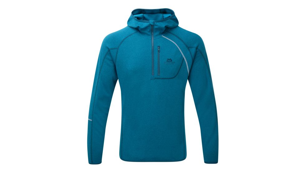 Shed, Mountain Equipment Integrity Hooded Zip-T - Mens, Legion Blue, Large, ME-001124-1402-L-DEMO