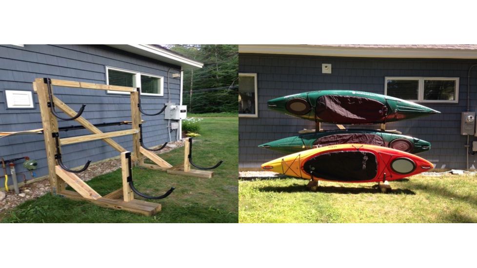 Shed, Seattle Sports Kayak Wall Cradles/Black