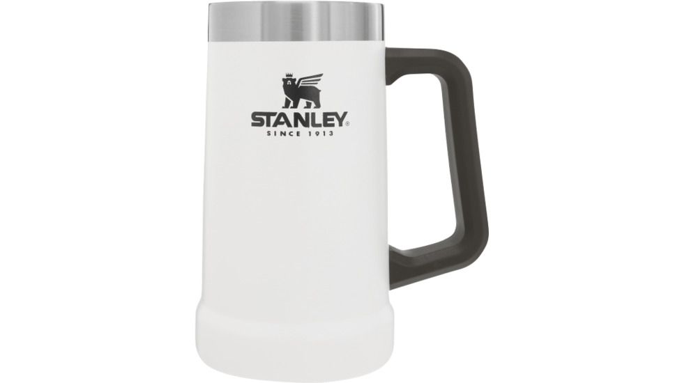 Shed, Stanley Adventure Big Grip Beer Stein, 24oz, Polar, 10-02874-031
