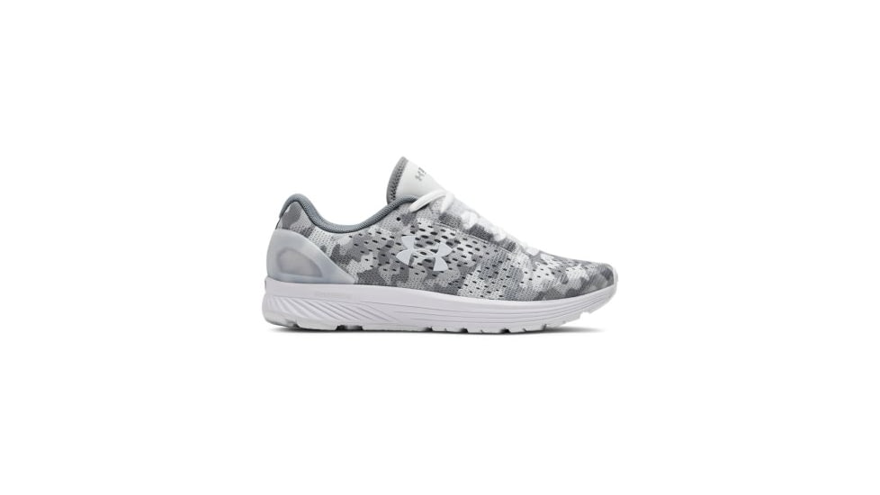 SHED, Under Armour Charged Bandit 4 Gr Road Running Shoe - Womens, White/Overcast Gray, 7 US, 3021644-102-8