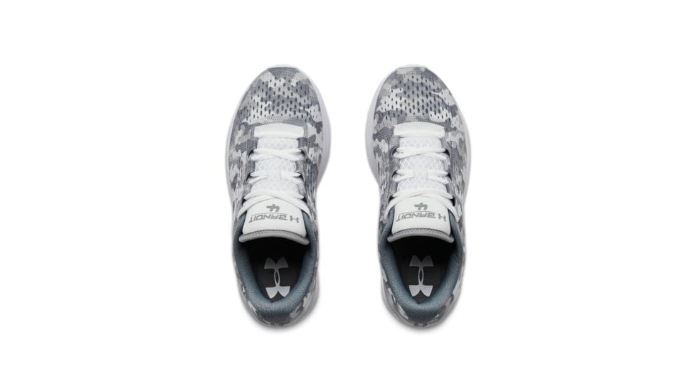 SHED, Under Armour Charged Bandit 4 Gr Road Running Shoe - Womens, White/Overcast Gray, 7 US, 3021644-102-8