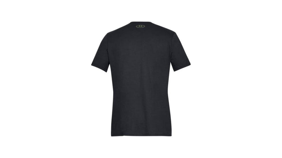 SHED, Under Armour Fish Icon Novelty Tee - Mens, Black, Large, 1328160-1-L