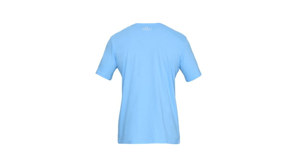 SHED, Under Armour Fish Icon Novelty Tee - Mens, Carolina Blue, Large, 1328160-475-L
