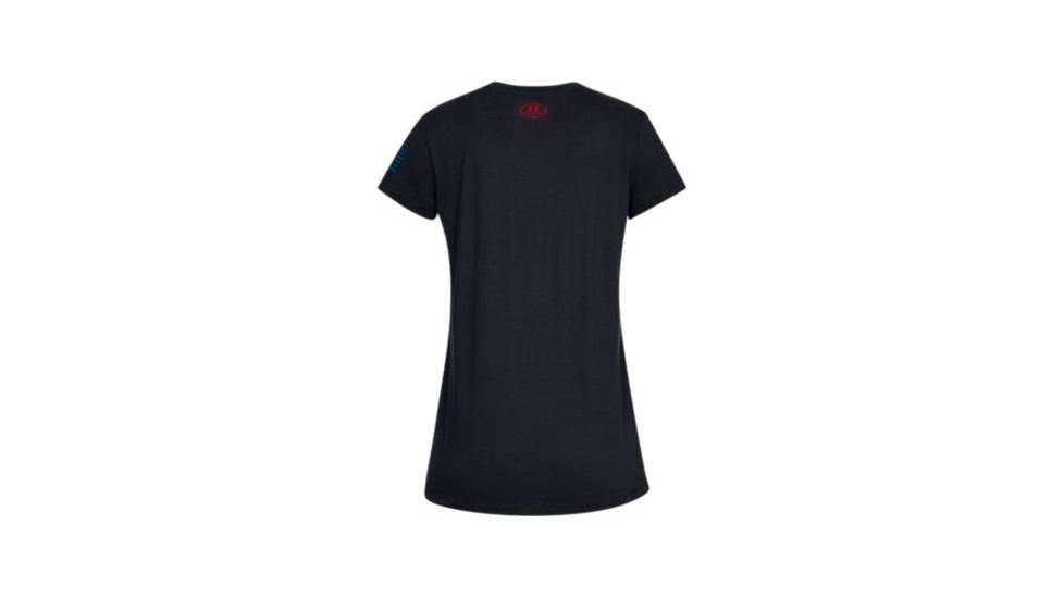 SHED, Under Armour Freedom 76 Jersey Tee - Womens, Black, Small, 1327573-1-S