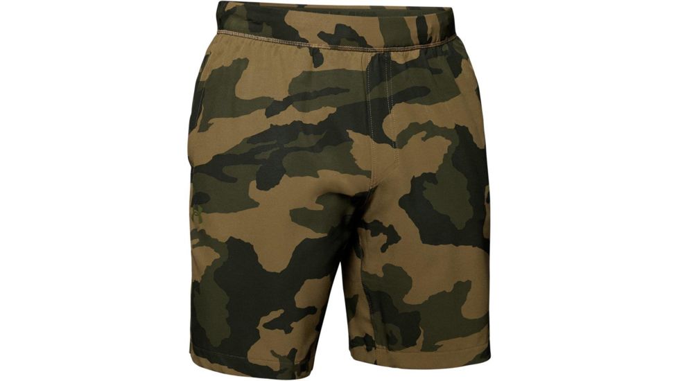 SHED, Under Armour Fusion Short - Mens, Guardian Green/Trail Green, Large, 1325884-315-L