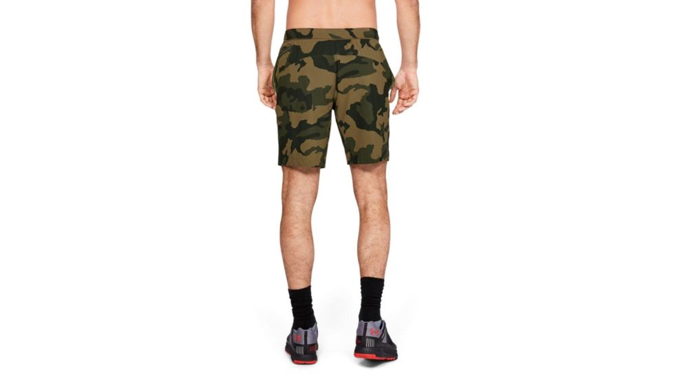 SHED, Under Armour Fusion Short - Mens, Guardian Green/Trail Green, Large, 1325884-315-L