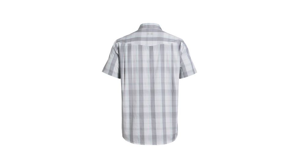 SHED, Under Armour Hitch Woven Short Sleeve Shirt - Mens, Steel, Large, 1306681-36-L