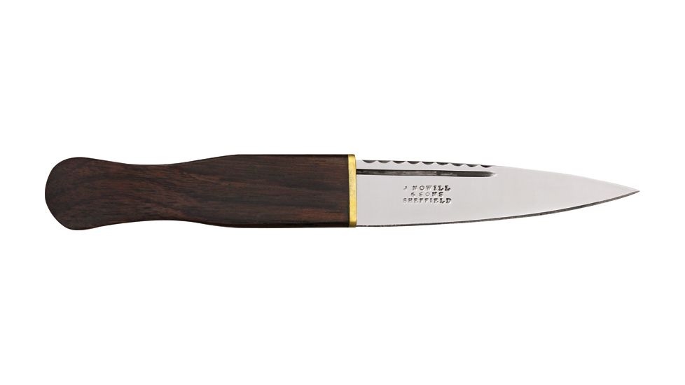 Sheffield Sgian Dubh Fixed Knife, stainless blade, Rosewood handle SHE013