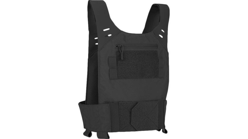 Shellback Tactical Stealth Low Vis Plate Carrier, Black, SBT-STLTHPC-BK