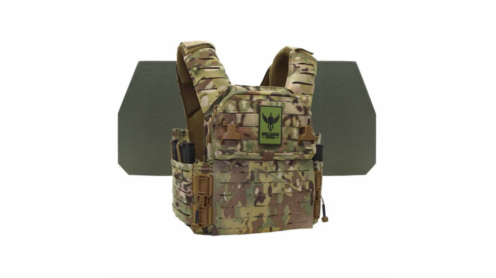 Shellback Tactical Banshee Elite 3.0 Level IV Body Armor Kit with Model L410 Plates, Multicam, S/M, SBT-BANELT3-L410-MC-SM