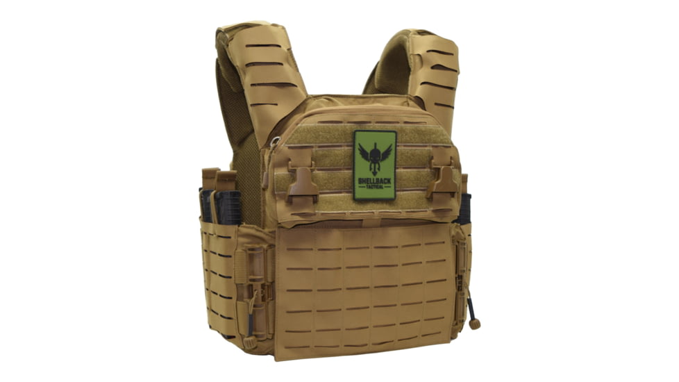 Shellback Tactical Banshee Elite 3.0 Plate Carrier, Coyote, Small/Medium, SBT-BANELT3-CT-SM