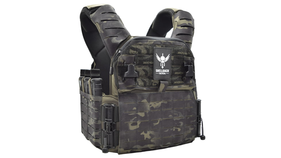 Shellback Tactical Banshee Elite 3.0 Plate Carrier, Ranger Green/Multicam Black, Large/Extra Large, SBT-BANELT3-RGMB-LXL