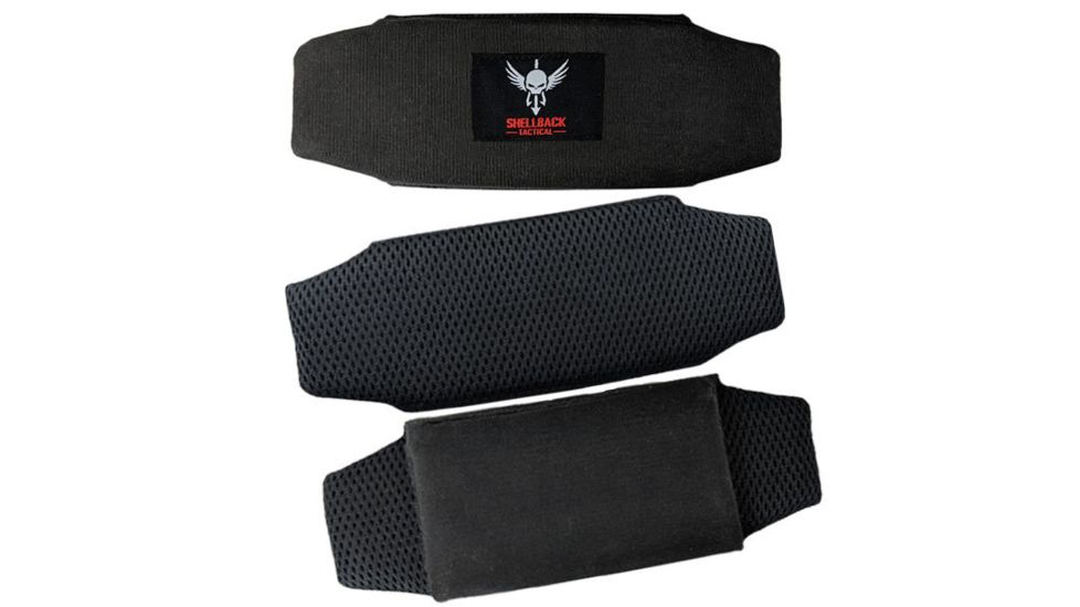 Shellback Tactical Banshee Shoulder Pads, Set of 2, Black SBT-SPA2-BK
