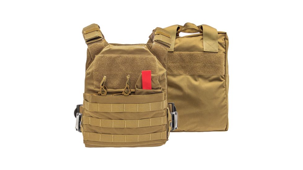 Shellback Tactical Defender Active Shooter Nylon Kit w/ Bag, Coyote, One Size Fits Most SBT-ACTSHOOT-CT