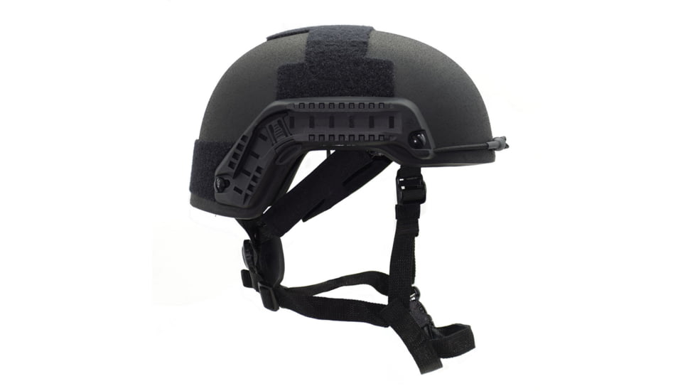Shellback Tactical Level IIIA Ballistic High Cut RRV Advance Combat Helmet, Black, Medium, SBT-RRV501HC-BK-MD