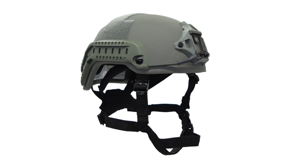 Shellback Tactical Level IIIA Ballistic High Cut SF Ballistic Advance Combat Helmet, Foliage Green, Large, SBT-SO501HC-FG-LG