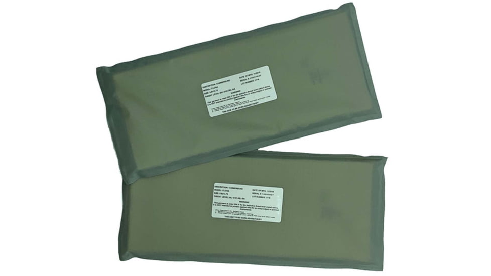 Shellback Tactical Level IIIA Model CLCIIIA Soft Armor Package, Cummerbund Insert, Set of 2, Black, One Size Fits Most, NSN N, SBT-CLCIIIA-CMBD