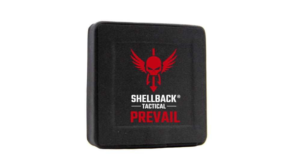 Shellback Tactical Prevail Series Lightweight Level III Hard Armor Side Plate, 6x6 in, Black, SBT-LON-III-P-6-6-BK