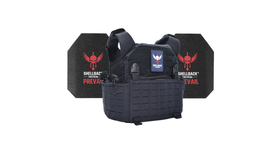 Shellback Tactical Rampage 2.0 Level III Steel Plates Armor Kit, Navy Blue, One Size, SBT-9031-AR1000-NB