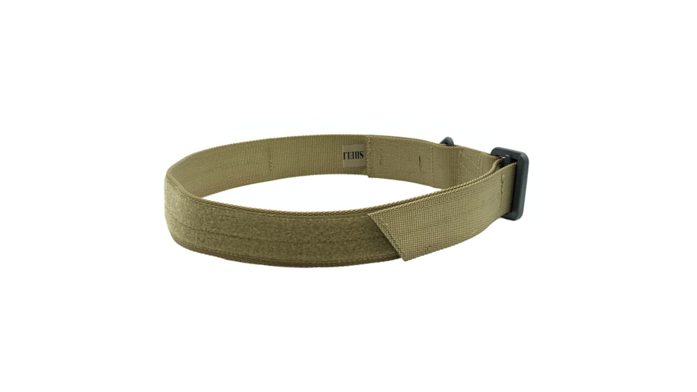 Shellback Tactical Riggers Belt w/ Hook-and-loop Buckle, Coyote, Large, SBT-8000-CT-LG