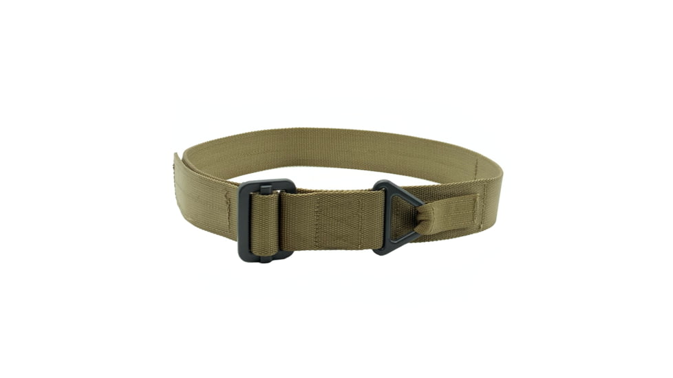 Shellback Tactical Riggers Belt w/ Hook-and-loop Buckle, Coyote, Large, SBT-8000-CT-LG