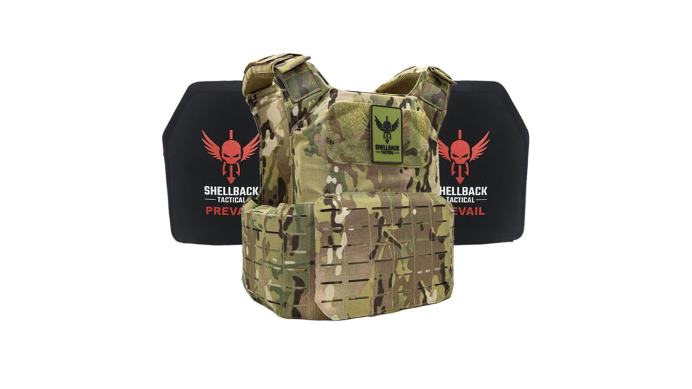 Shellback Tactical Shield 2.0 Lightweight Level III Armor System, Multicam, One Size, SBT-9011-LON-III-P-MC