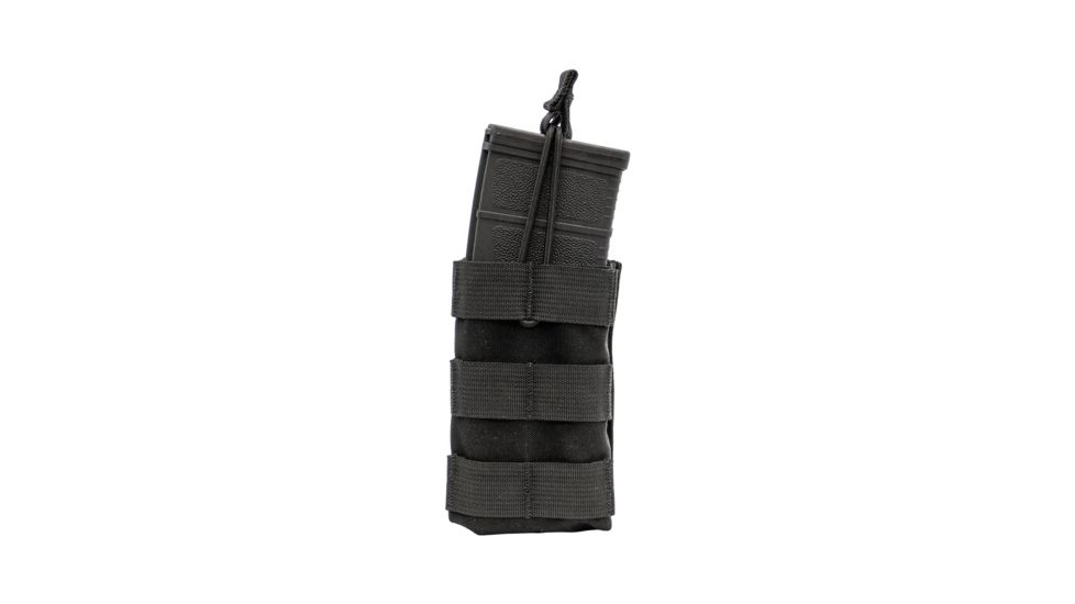 Shellback Tactical Single Stacker M4 Open Top Rifle Mag Pouch, Black, One Size Fits Most GSA-M4SSOMP-BK